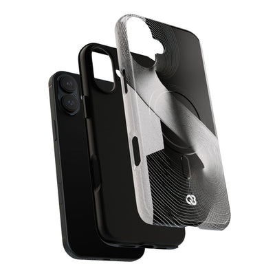 Orbital Helix · Tough 2.0 Magnetic Phone Case for iPhone · Black