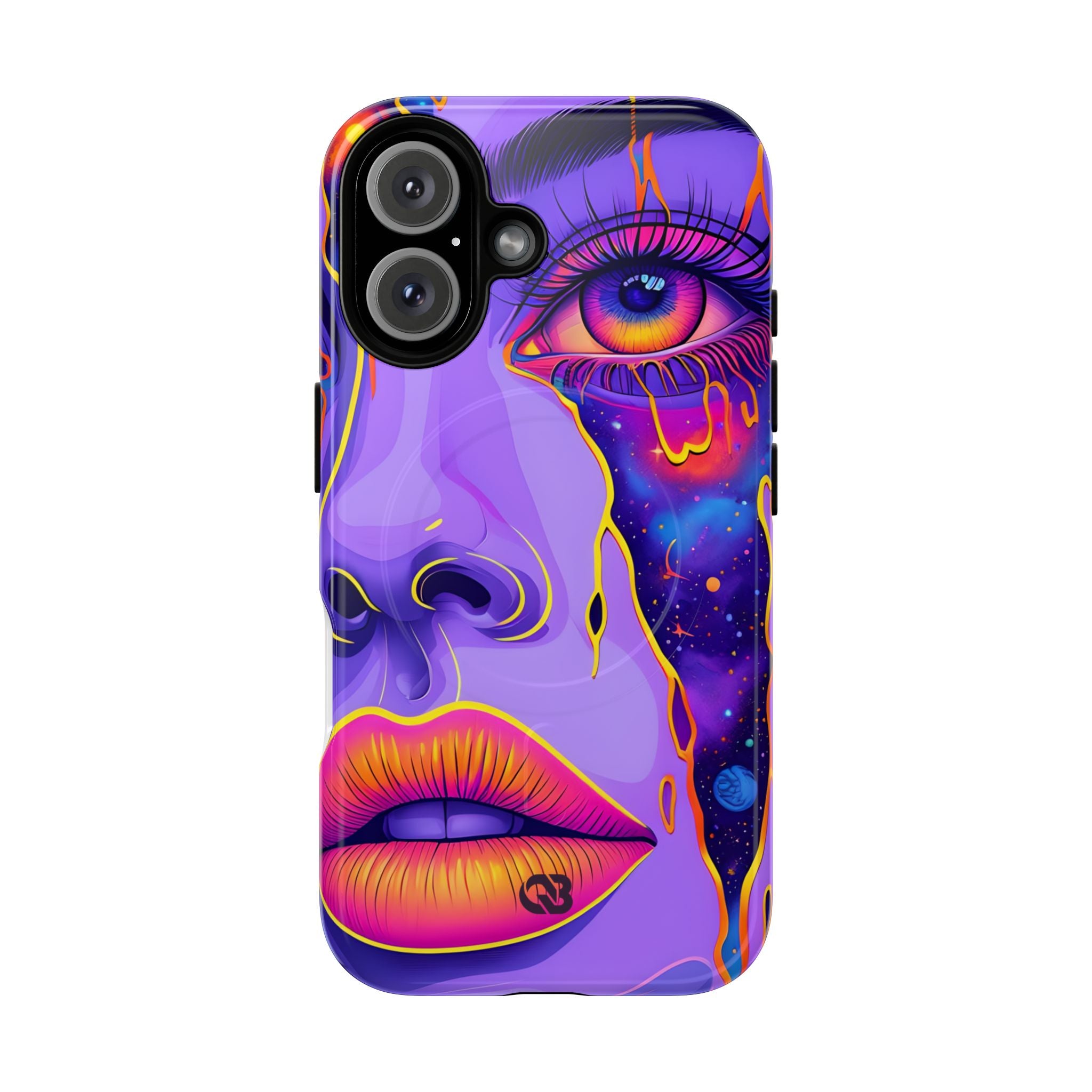 Violet Cosmic Gaze · Tough+ Custodia per iPhone · Magsafe