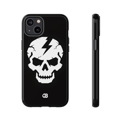 Shattered Bolt Skull · Tough Phone Case for iPhone