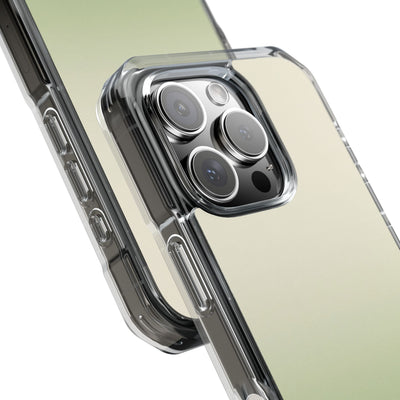 Green Impact MagSafe Phone Case for iPhone - Bone Sage Fade