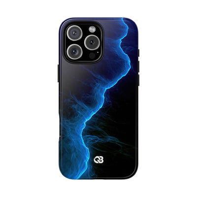 Electric Azure Drift · Tough Phone Case for iPhone · Blue