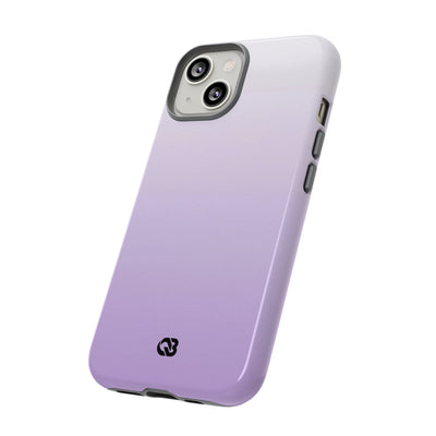 Purple Tough Phone Case for iPhone - Frosted Lavender Fade