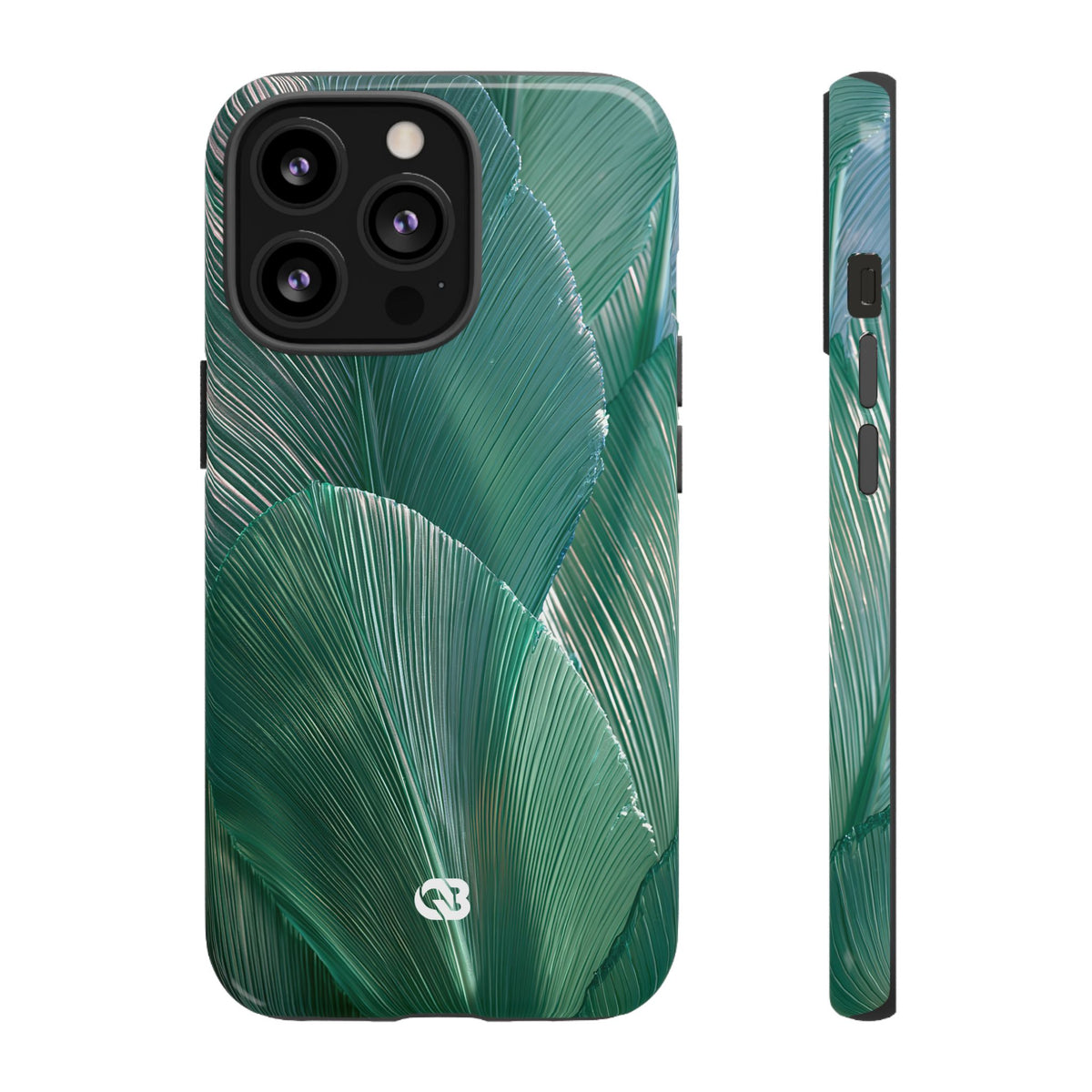 Translucent Fan Palm · Tough Phone Case for iPhone · Teal