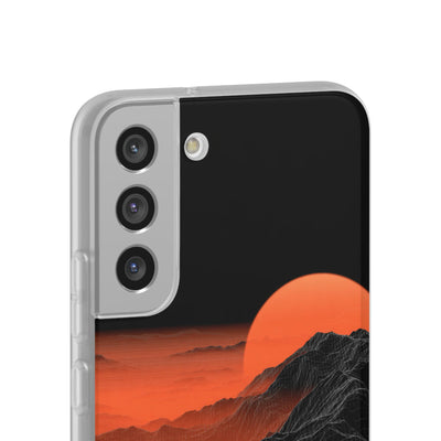 Solar Ridge Mesh · Lite Phone Case for Samsung · Black