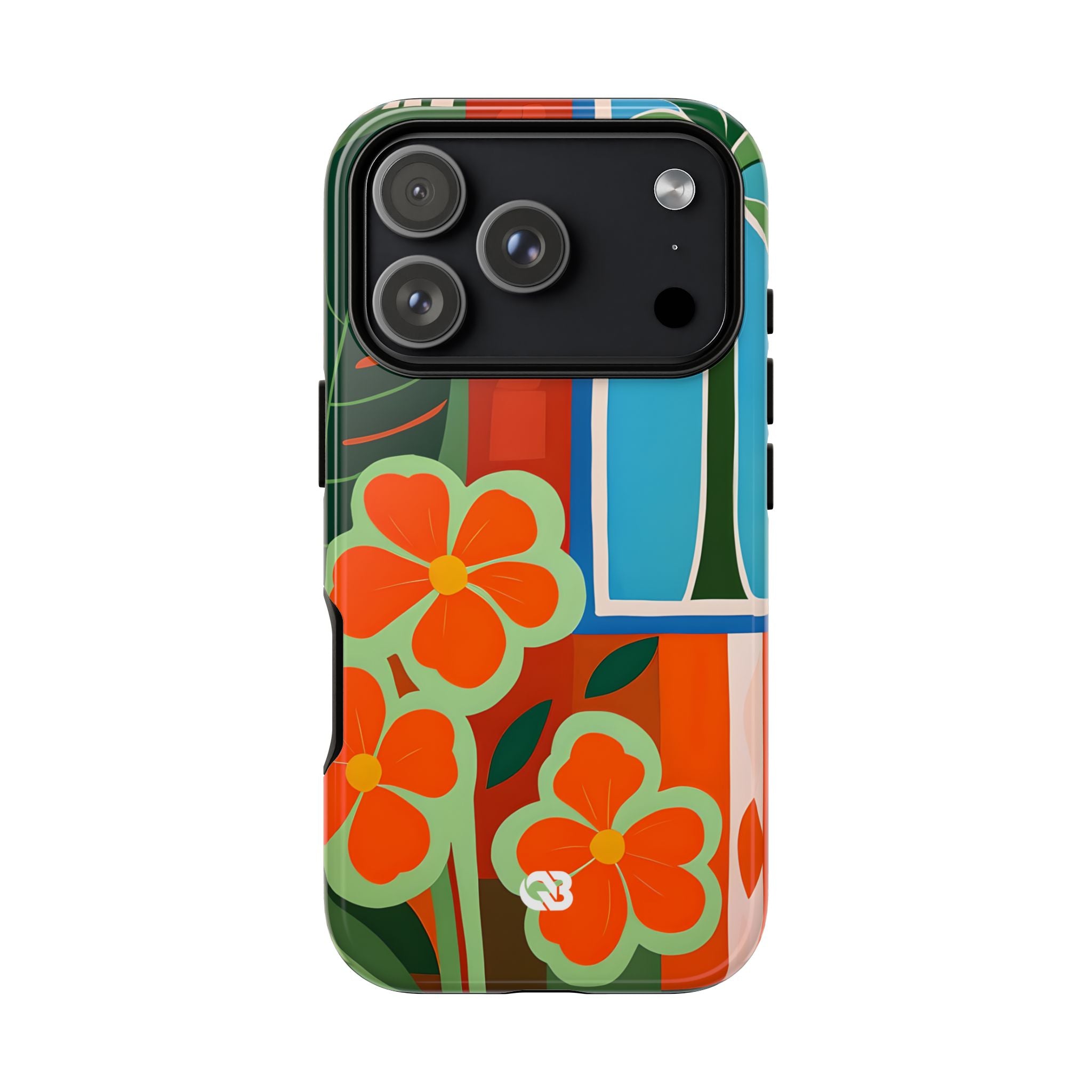 Vivid Jungle Collage · Tough Phone Case for iPhone