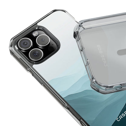 Teal Mist Mountains iPhone 16 Pro Max Case - Impact