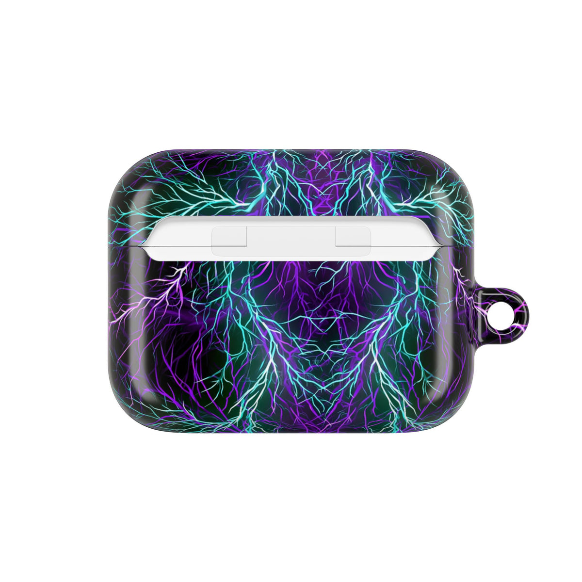 Electric Plasma Arbor · Hard Case for AirPods & AirPods Pro · Purple