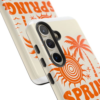 Retro Orange Tide · Tough Capa para Samsung