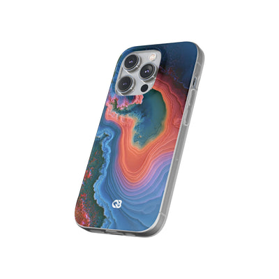 Luminous Resonance · Lite Phone Case for iPhone ·  Blue
