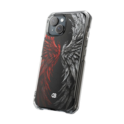 Split Crimson Wing · Impact Phone Case for iPhone · Magsafe