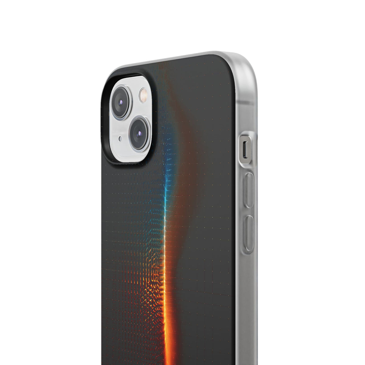 Luminous Refraction Grid · Lite Phone Case for iPhone ·  Black