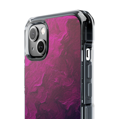 Violet Swirl iPhone 14 Plus Case - Impact