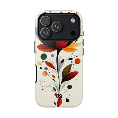 Burnt Petal Abstract · Tough