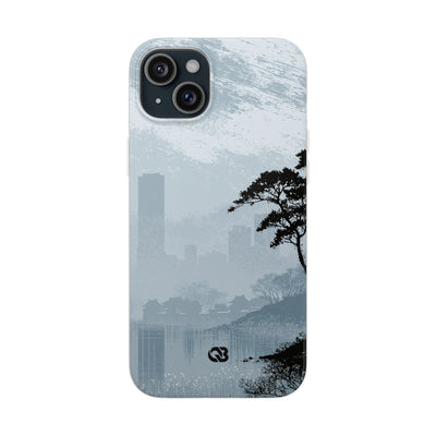 Grey Lite Phone Case for iPhone - Steel Slate Zen