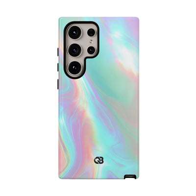 Prismatic Liquid Light · Tough Phone Case for Samsung · Teal