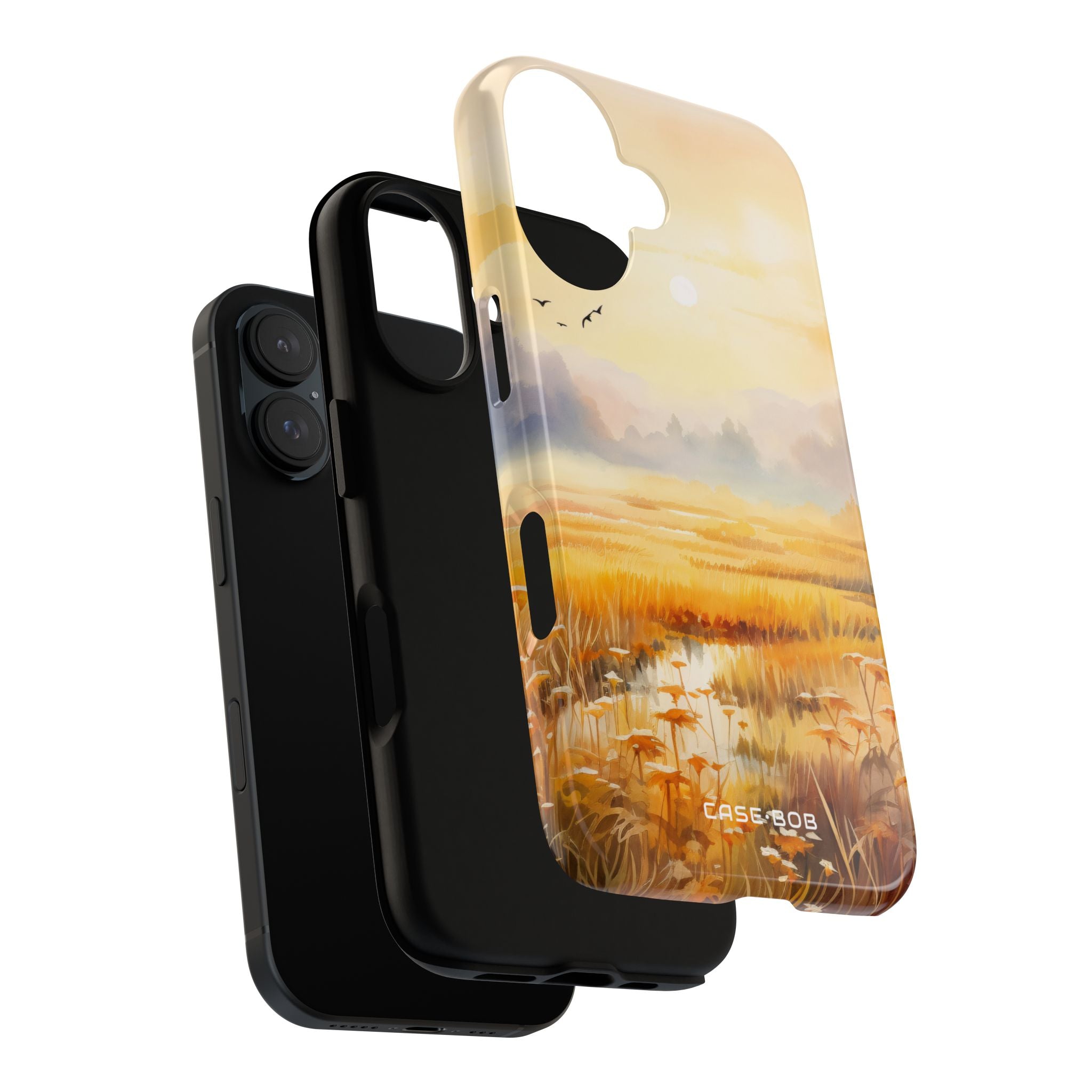 Glowing Sunrise iPhone 16 Case - Tough