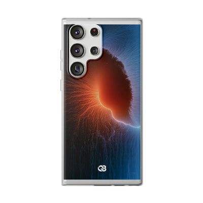 Thermal Aura Pulse · Lite Phone Case for Samsung · Blue