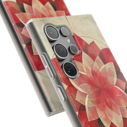 Crimson Bloom Samsung S24 Ultra Case - Soft