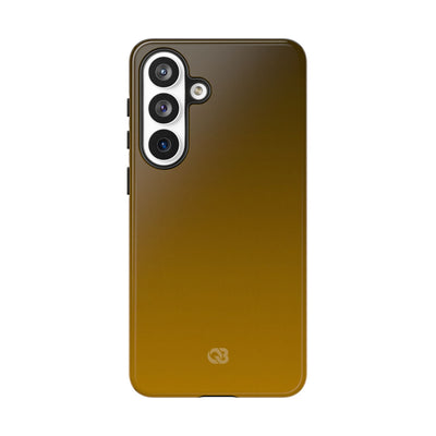 Gold Tough Phone Case for Samsung - Scorched Gold Haze