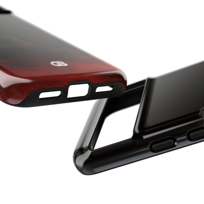 Crimson Fog Void · Tough Phone Case for Pixel ·  Black