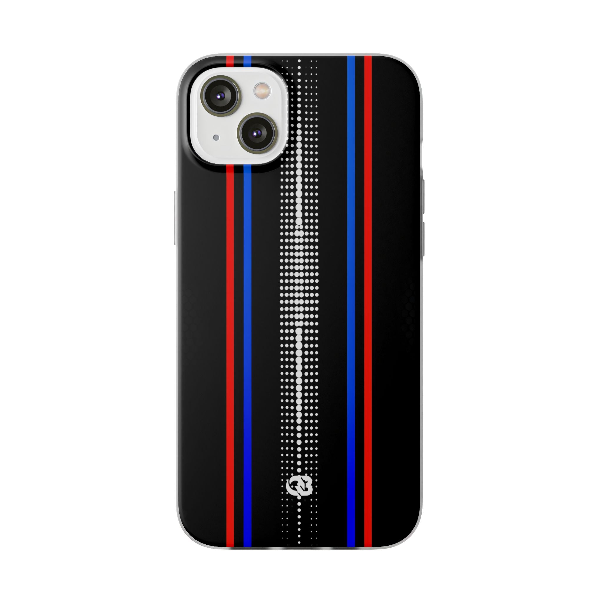 Electric Pulse Grid · Soft Phone Case for iPhone