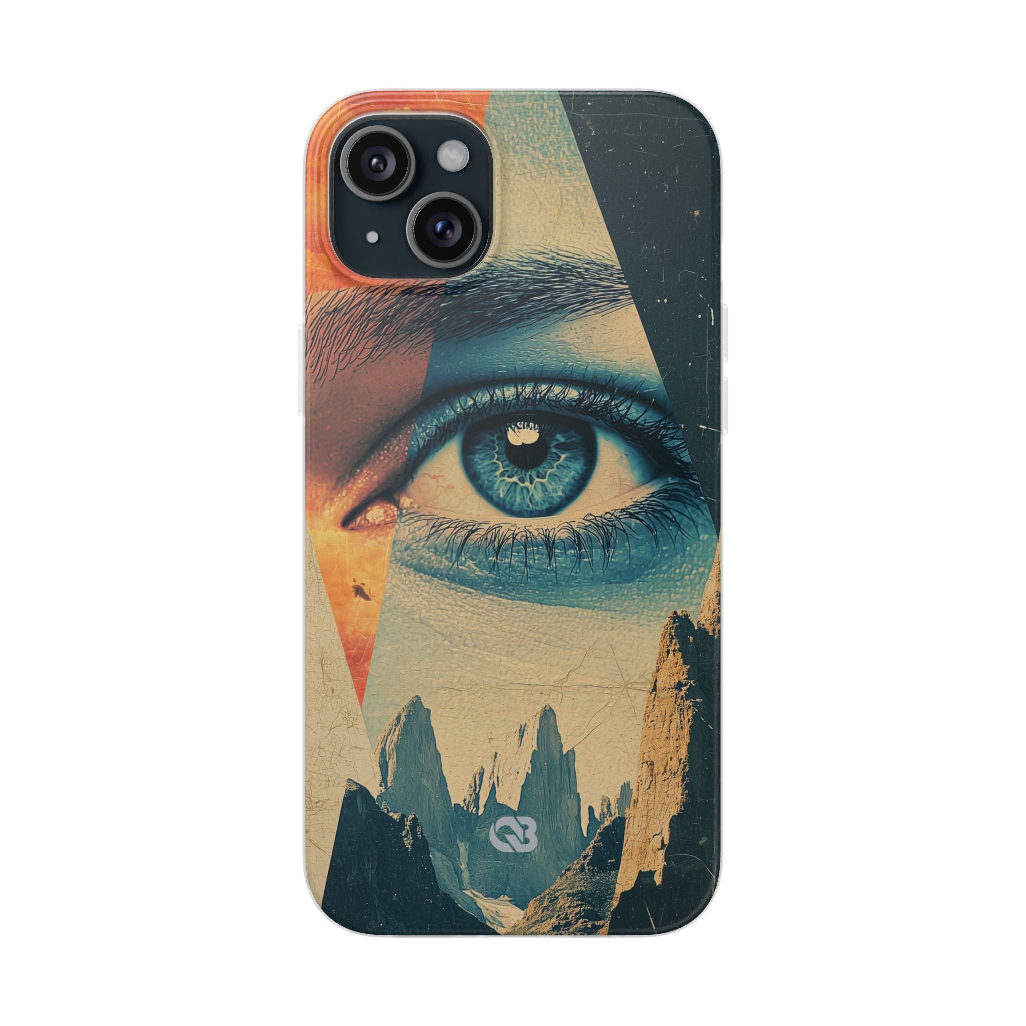 Fragmented Peak Gaze · Soft Phone Case for iPhone