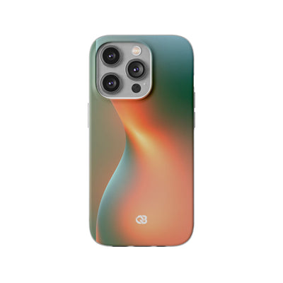 Radiant Contour · Lite Phone Case for iPhone ·  Orange