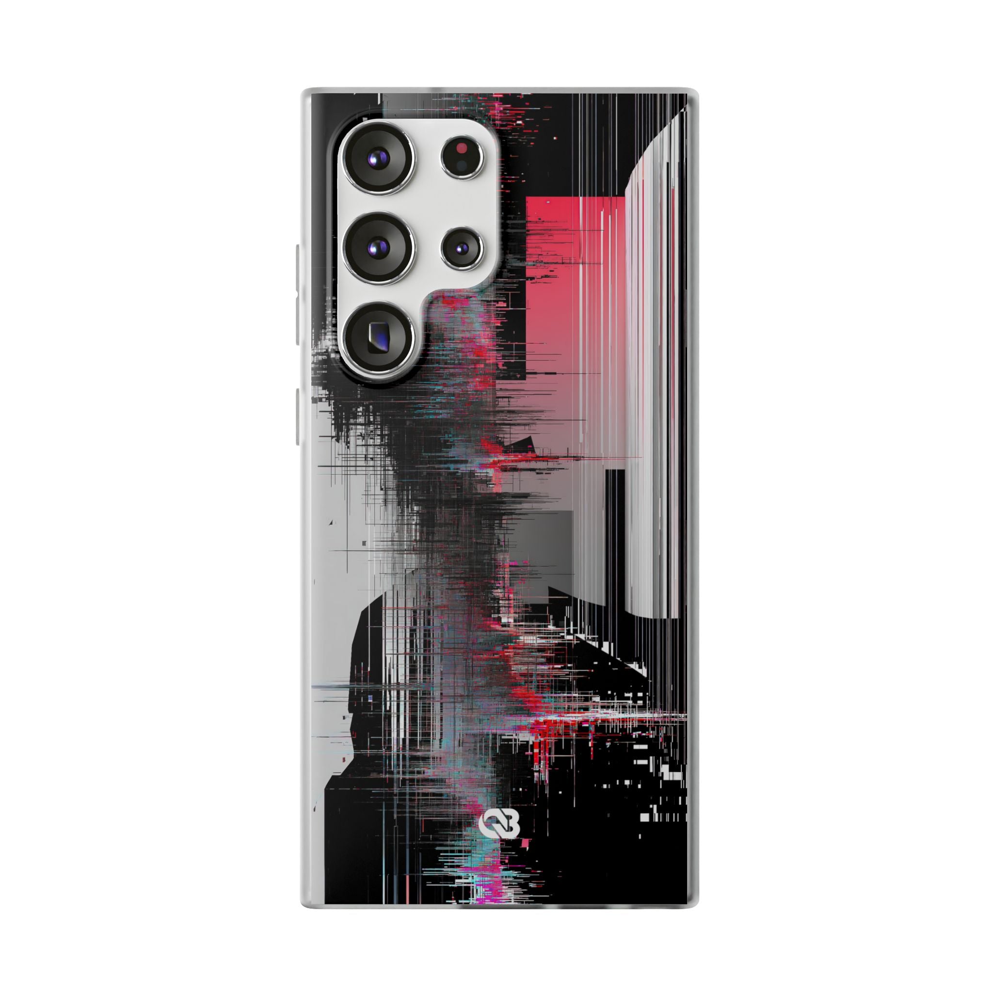 Black Lite Phone Case for Samsung - Crimson Data Leak