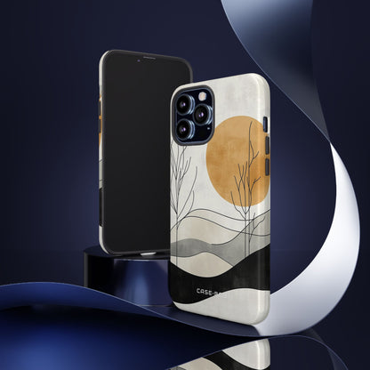 Orange Halo iPhone 13 Pro Max Case - Tough