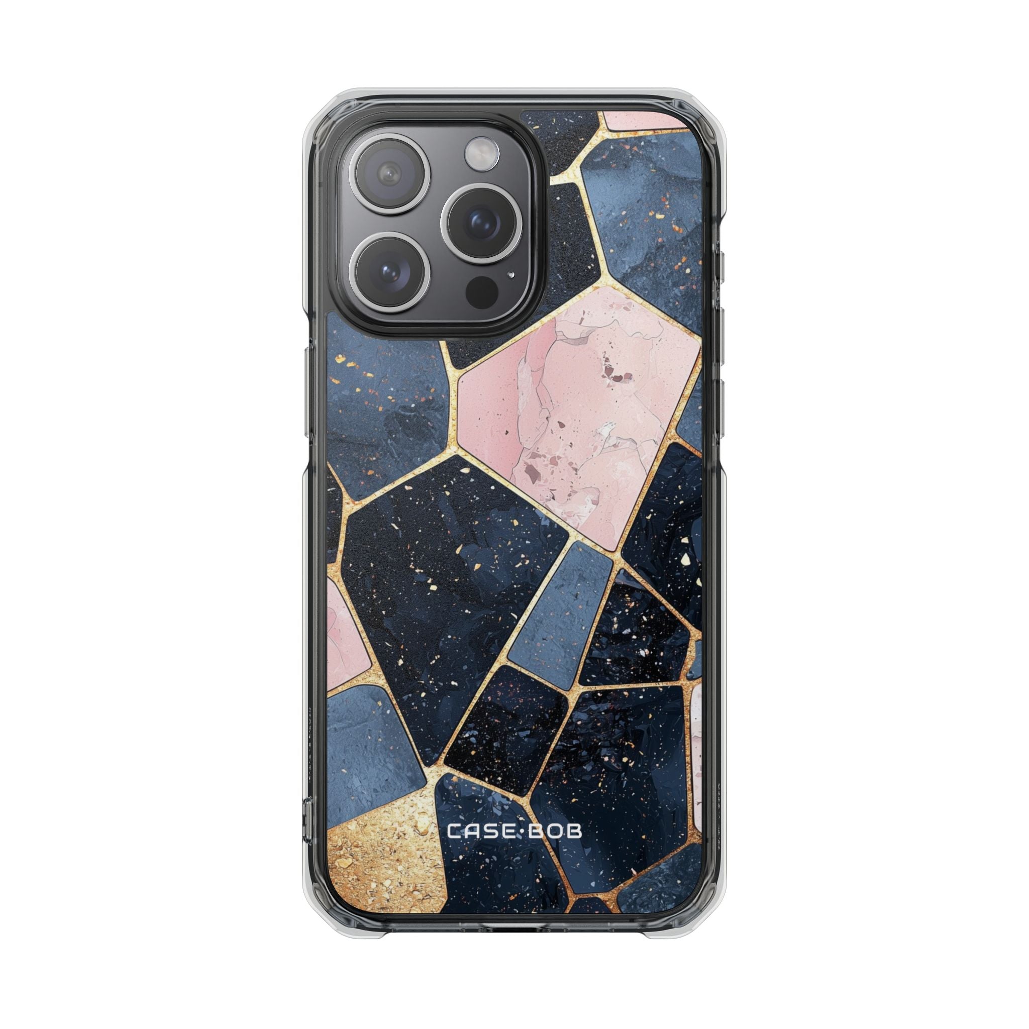 Golden Mosaic iPhone 15 Pro Max Case - Impact