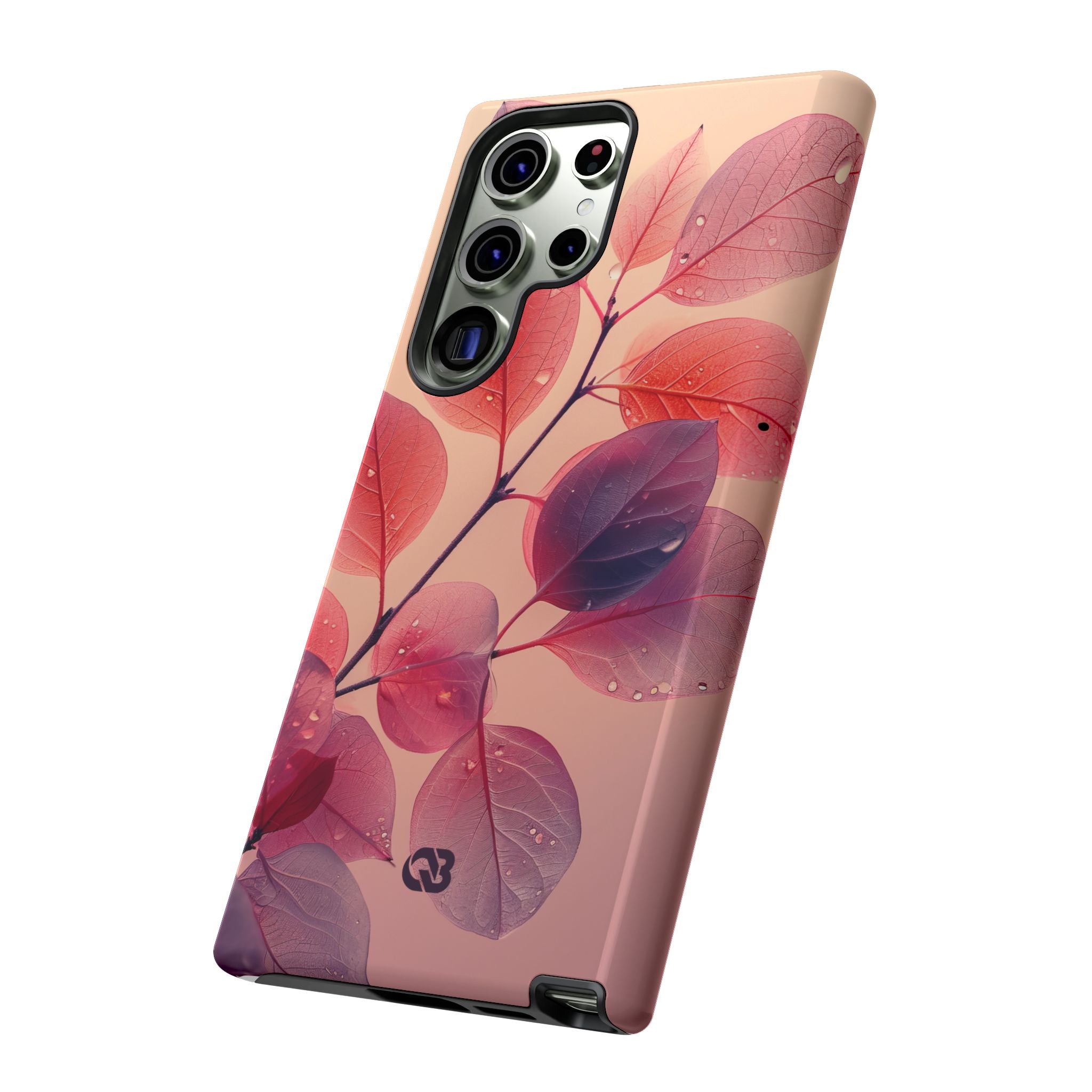 Dewy Magenta Foliage · Tough Phone Case for Samsung