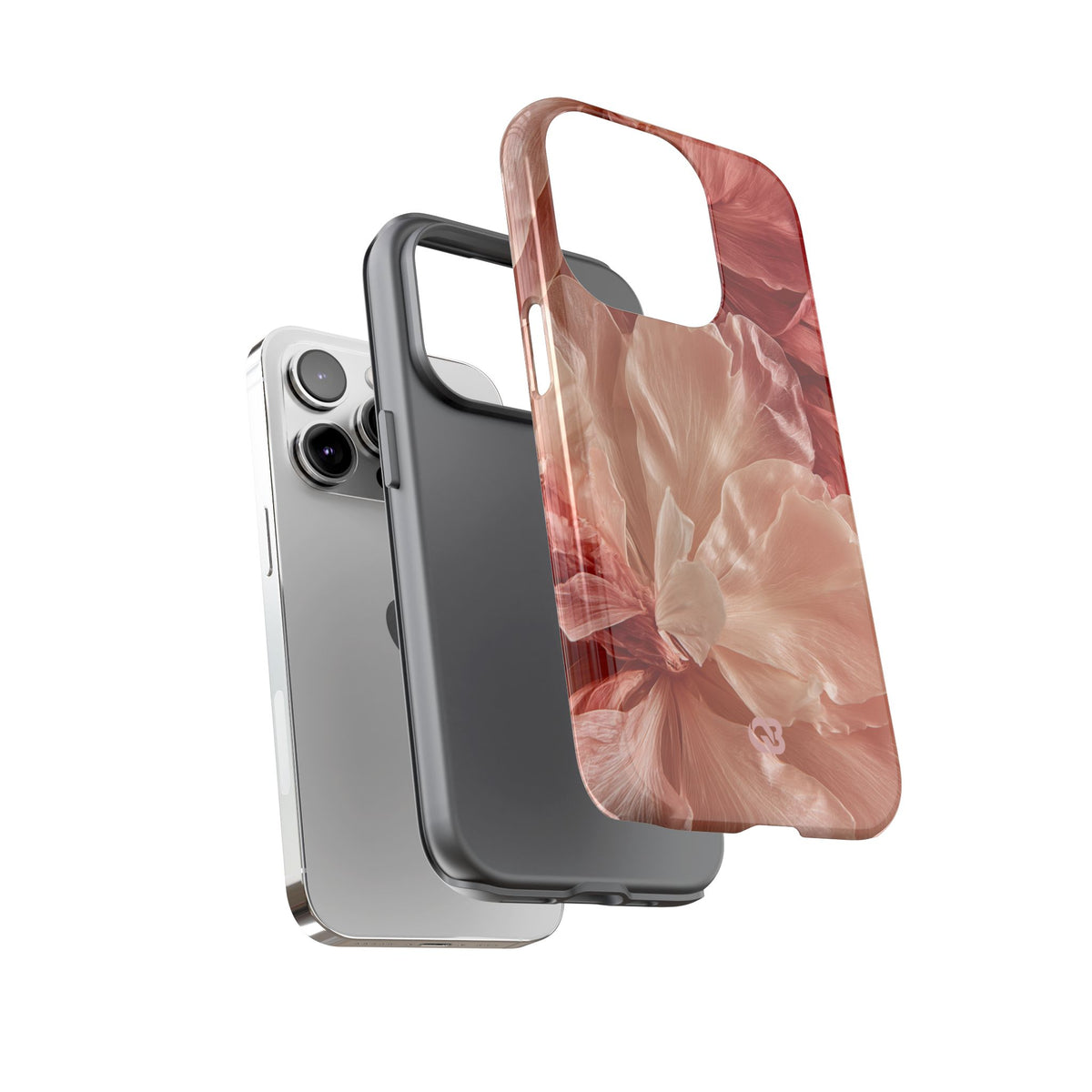Blush Silk Bloom · Tough Phone Case for iPhone · Pink