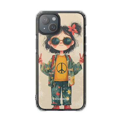 Peace Pigtails iPhone 15 Plus Case - Impact