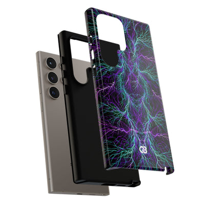 Electric Plasma Arbor · Tough Phone Case for Samsung · Purple