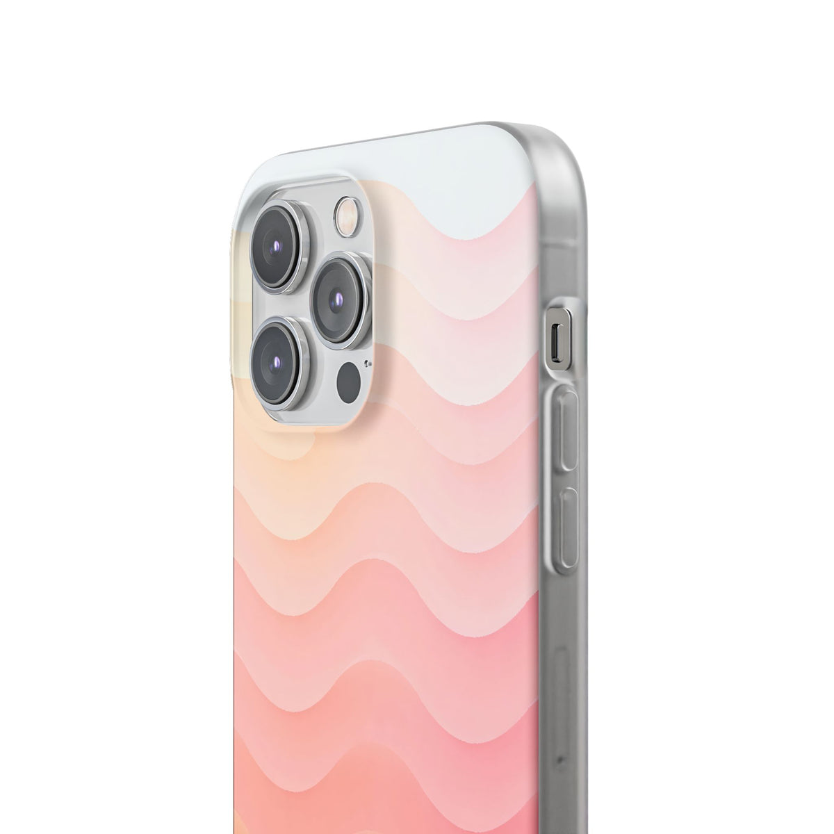 Blush Horizon Waves · Lite Phone Case for iPhone ·  Pink