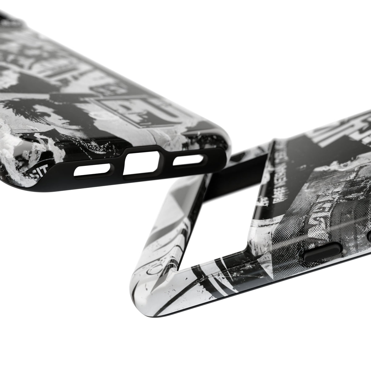 Underground Punk Collage · Tough Phone Case for Pixel ·  Black
