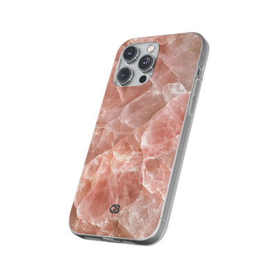 Rose Quartz Facet · Lite Phone Case for iPhone ·  Pink
