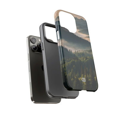 Foggy Mountain Ridge · Tough Phone Case for iPhone