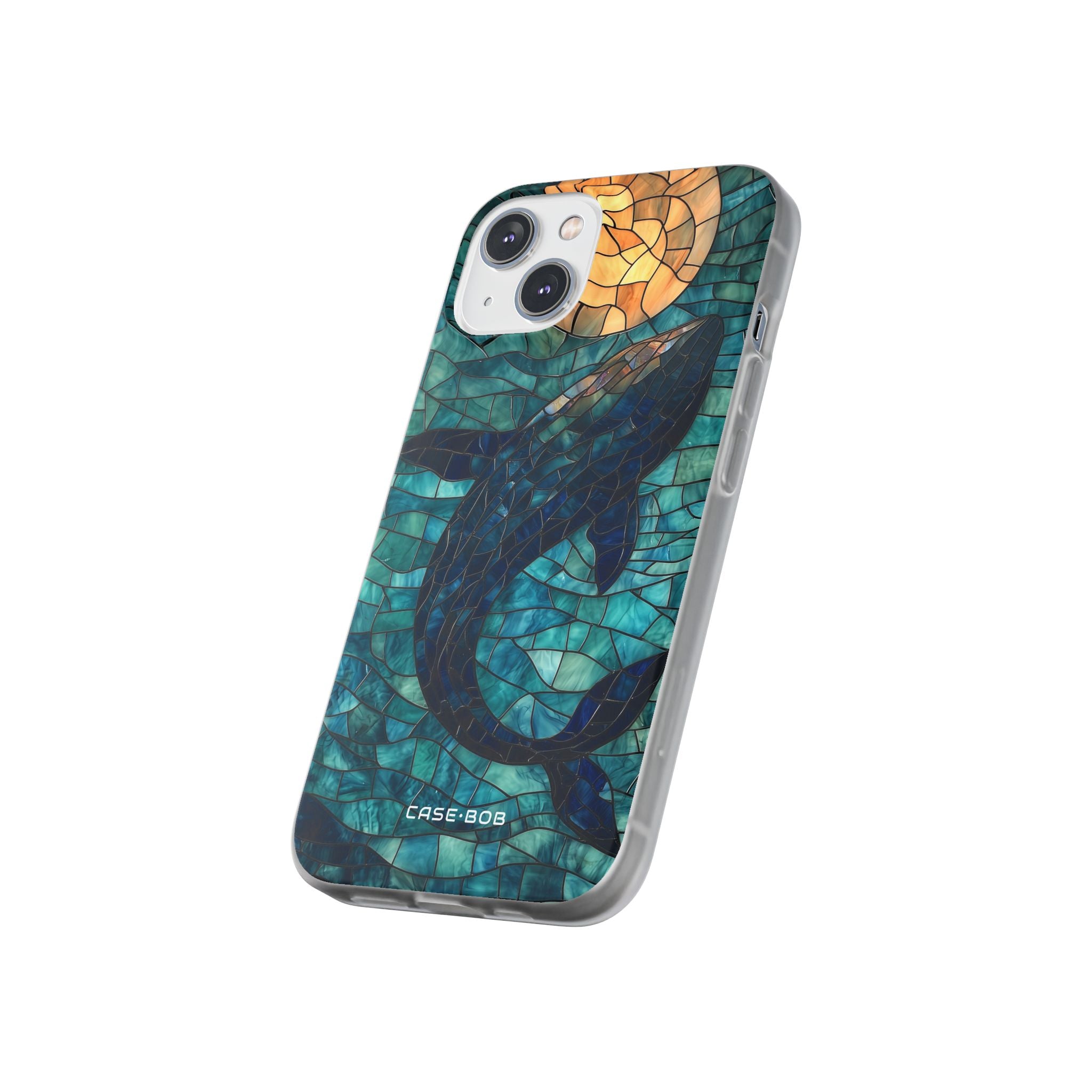 Celestial Whale iPhone 14 Cover - Blød