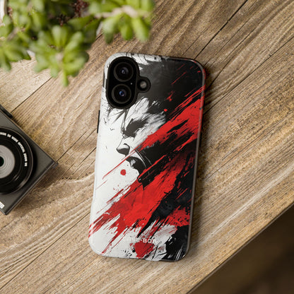 Shouting Profile Crimson iPhone 16 Plus Case - Tough