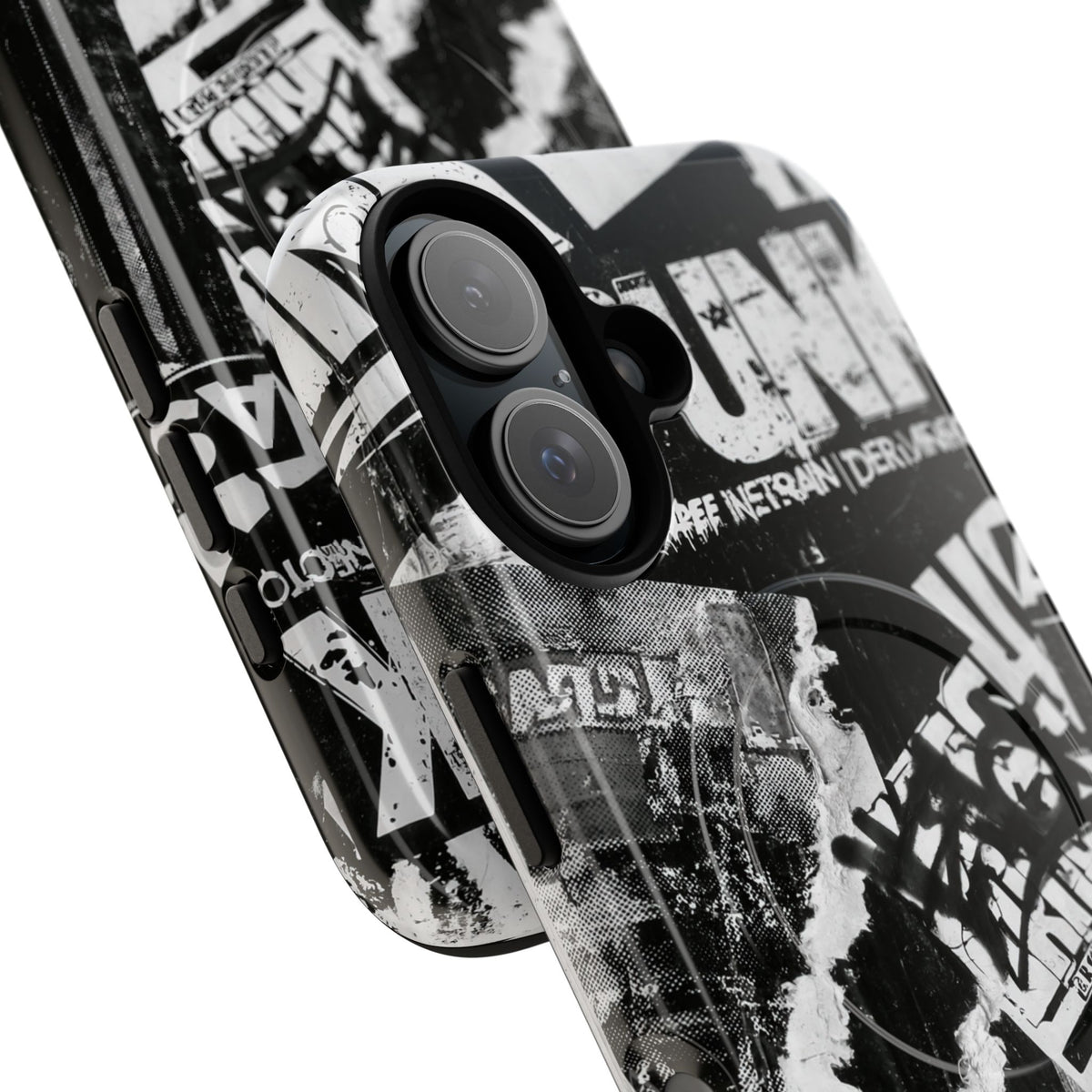 Underground Punk Collage · Tough 2.0 Magnetic Phone Case for iPhone · Black