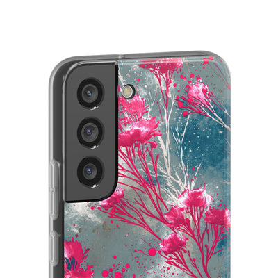 Cyber Blossom · Lite Phone Case for Samsung · Teal