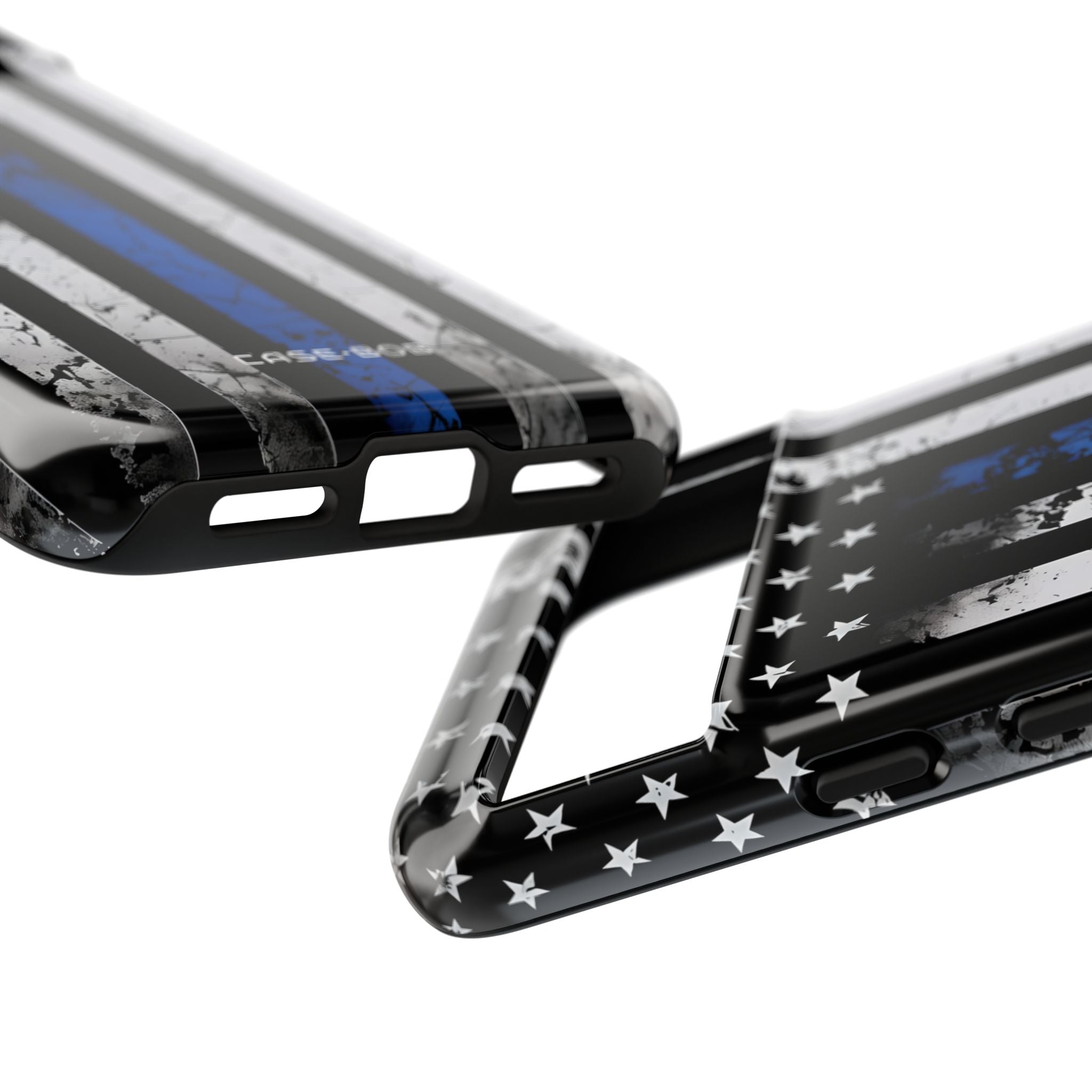 Blue Stripe Flag Google Pixel 8 Case - Tough