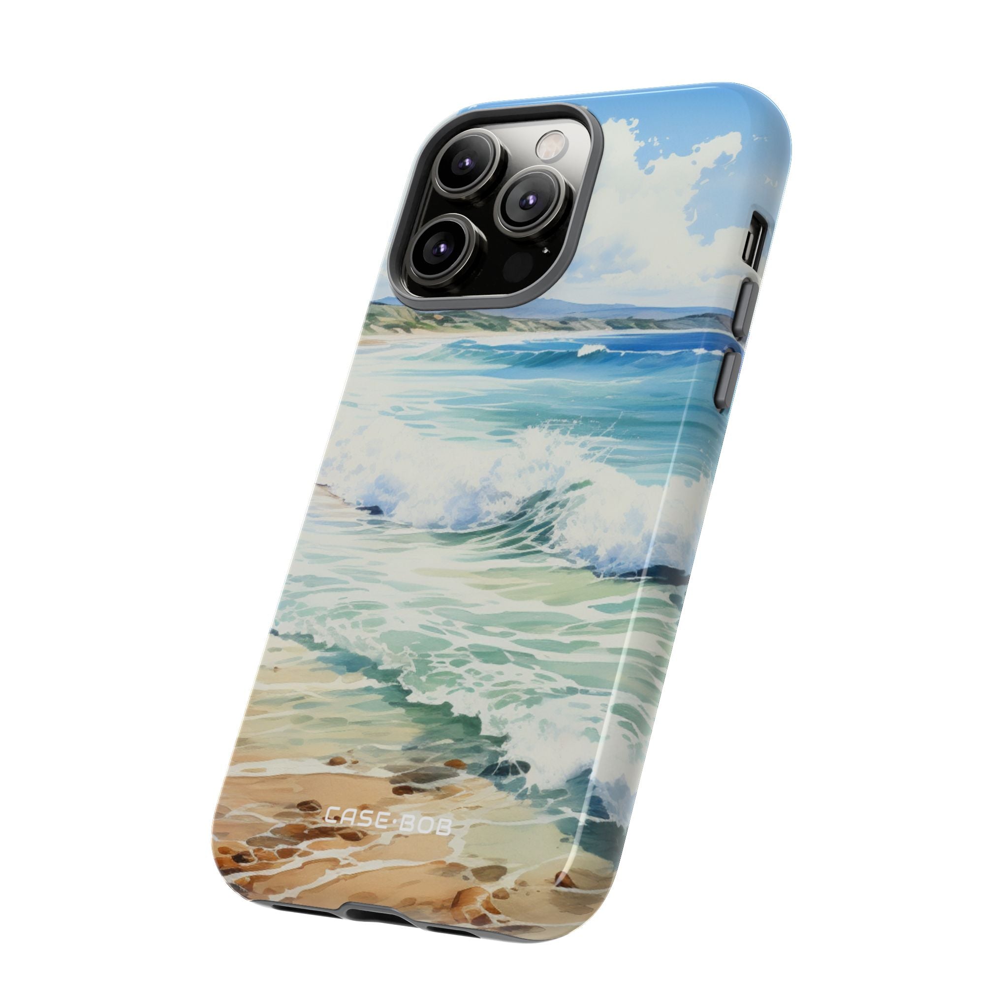 Foamy Wave Breeze iPhone 14 Pro Max Case - Tough
