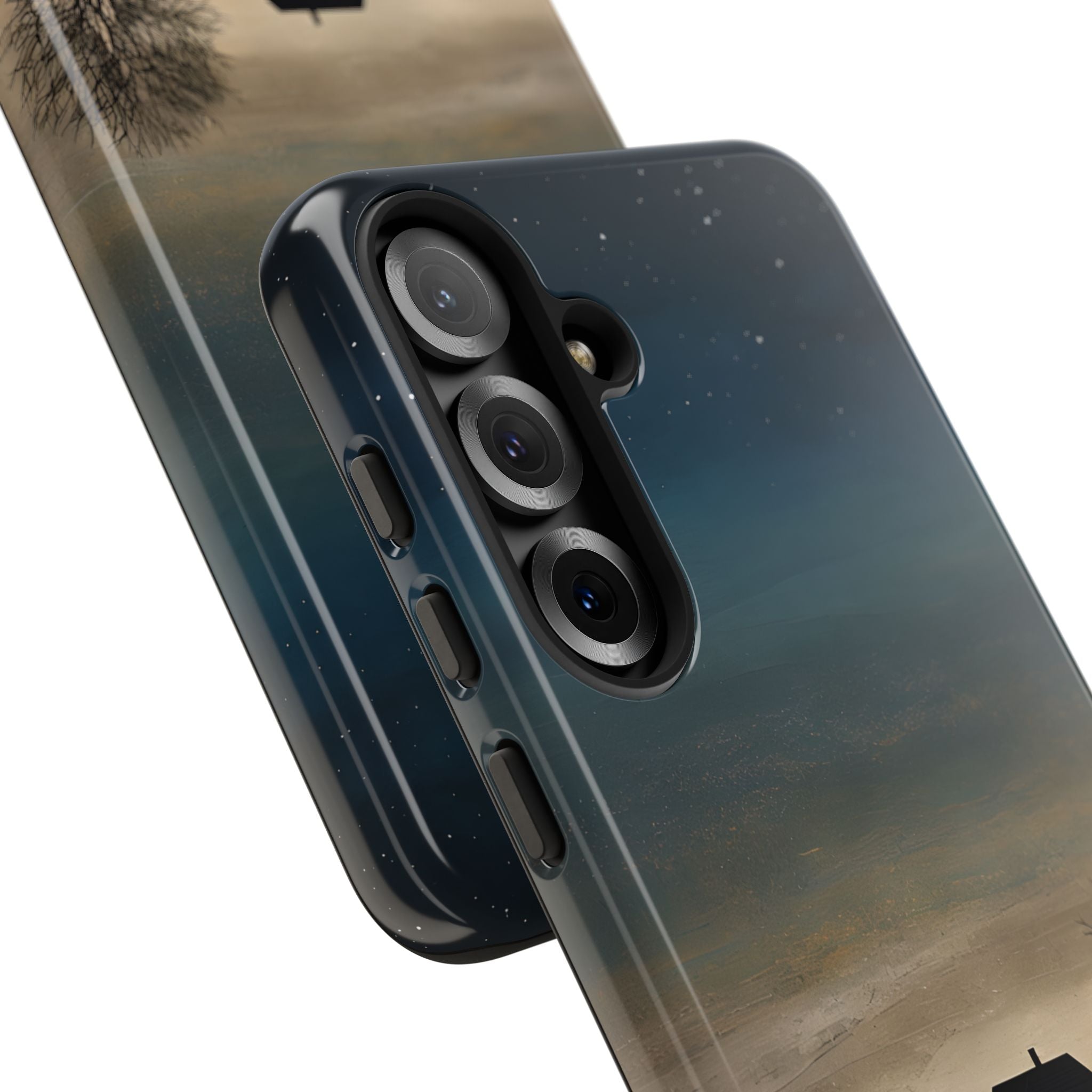 Midnight Cabin Glow · Tough Handyhülle für Samsung