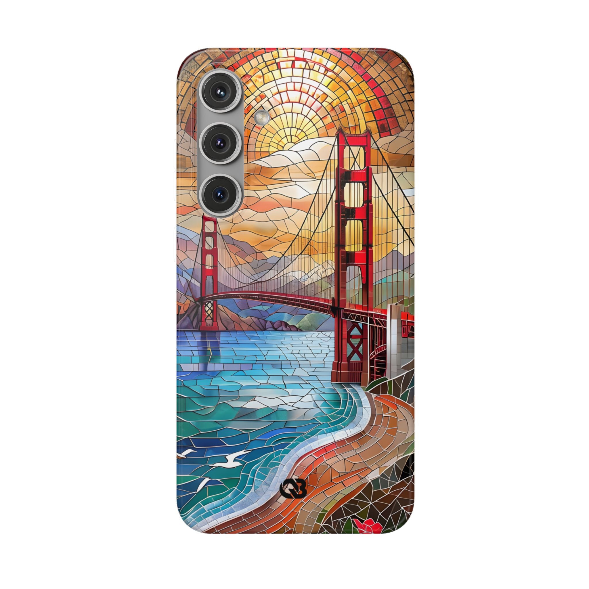 Crimson Arch Coast · Soft Custodia per Samsung