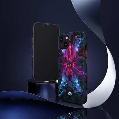 Neural Circuit Core · Tough Phone Case for iPhone · Black