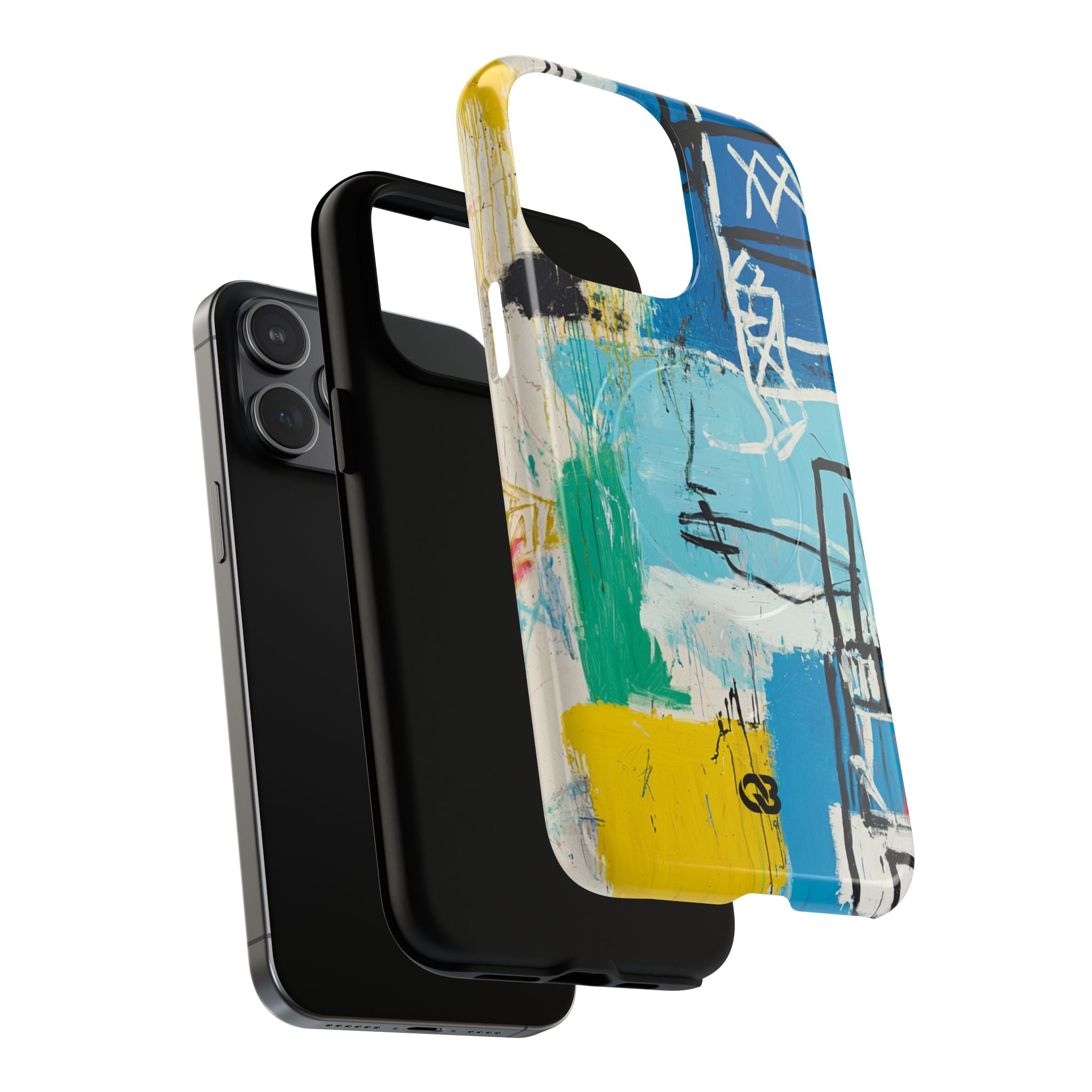 Azure Urban Scribble · Tough+ Phone Case for iPhone · Magsafe