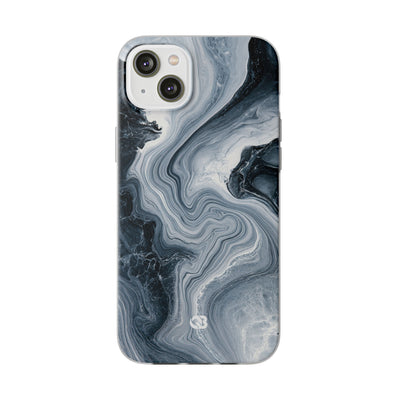 Suminagashi Ink Flow · Lite Phone Case for iPhone ·  Grey