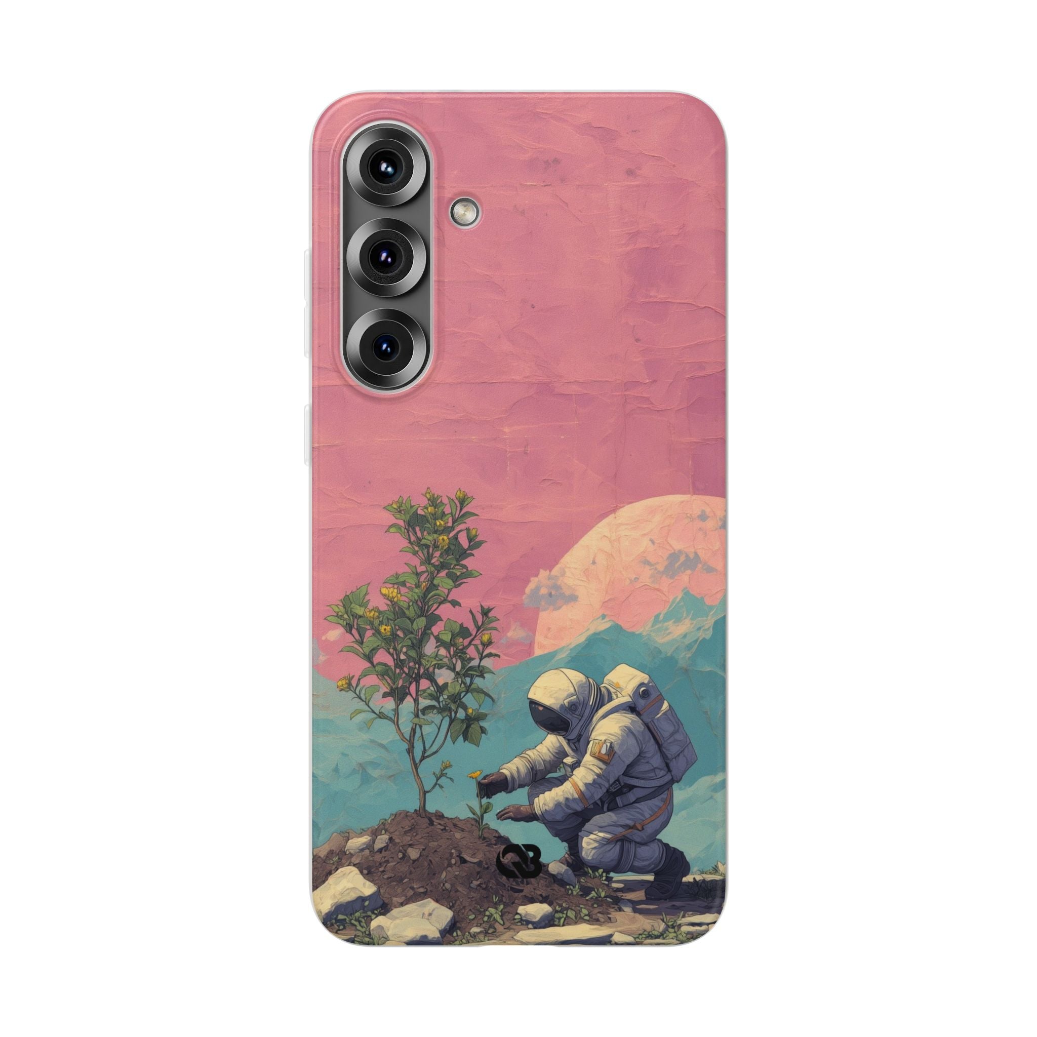 Lunar Pastel Bloom · Soft Phone Case for Samsung